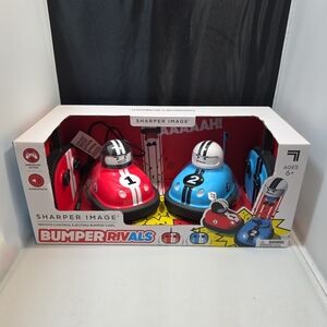 Sharper Image Bumper Rivals RC Ejecting Bumper Cars NIB (Y)